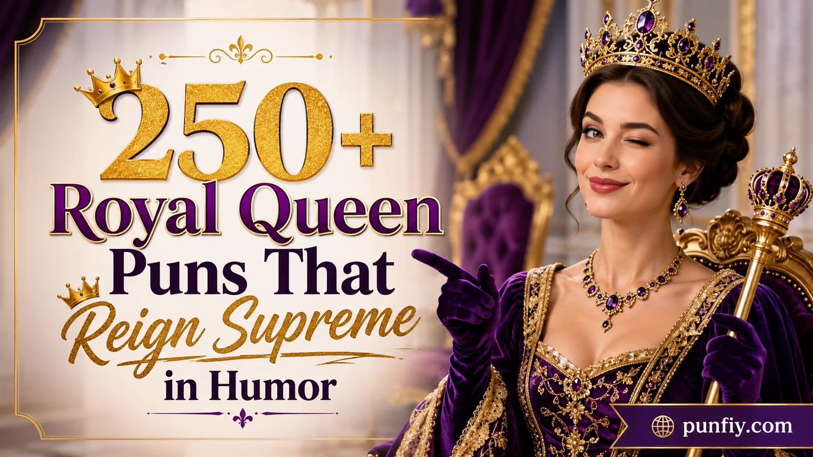 Royal Queen Puns