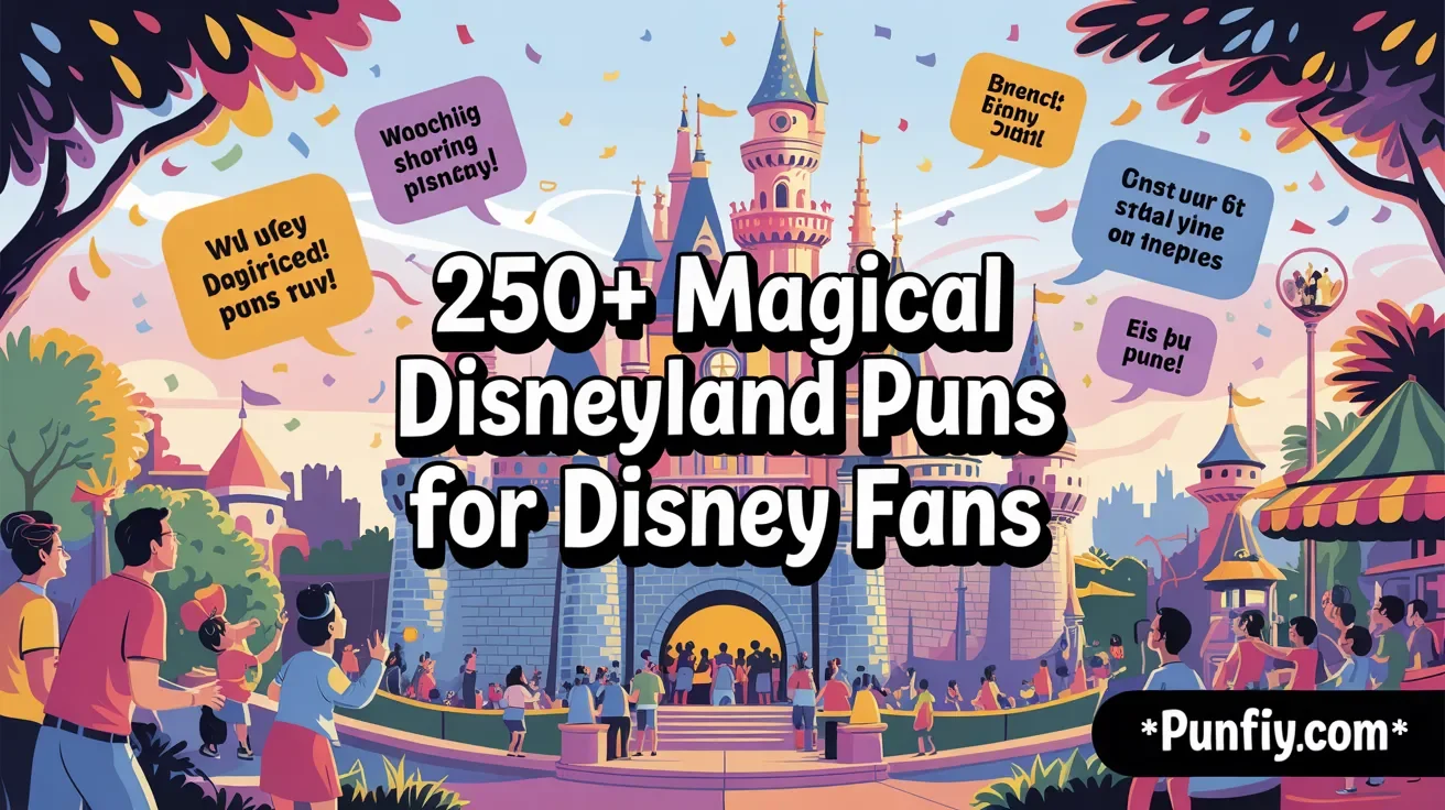 Magical Disneyland Puns