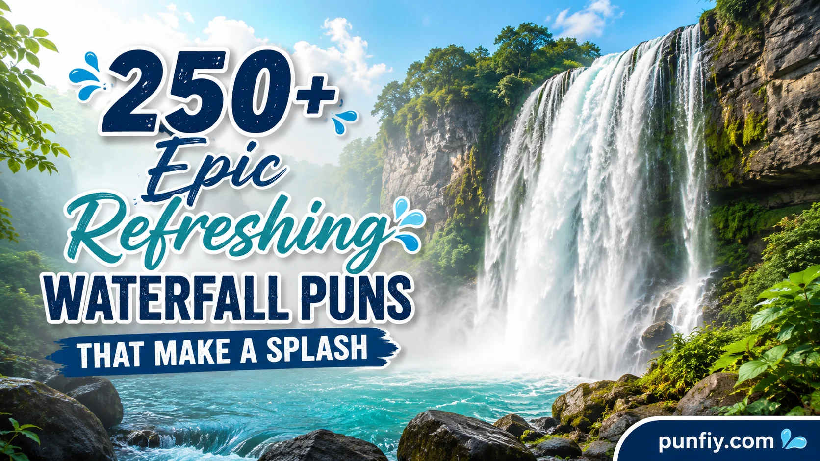 Waterfall Puns