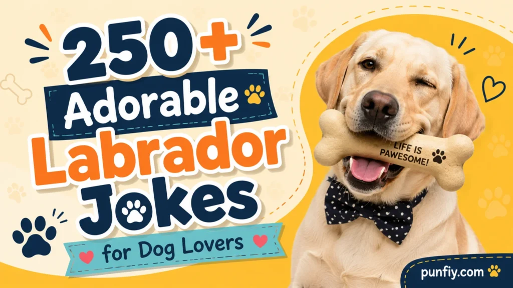 Adorable Labrador Jokes