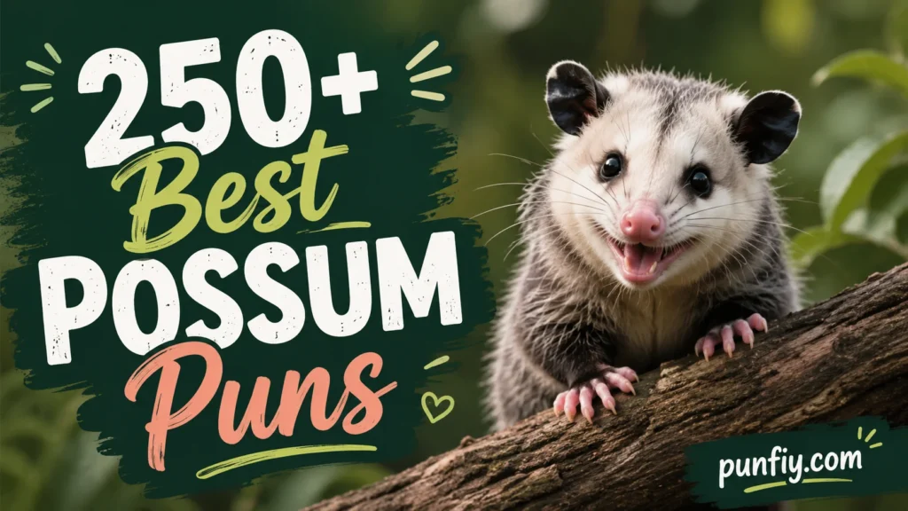 Best Possum Puns