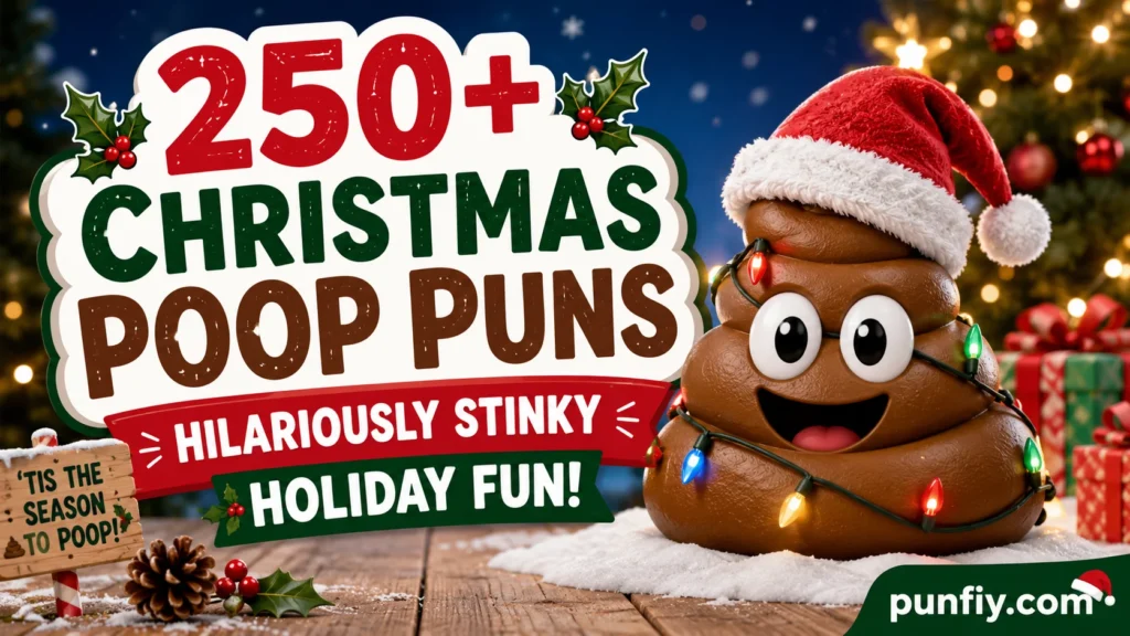 Christmas Poop Puns