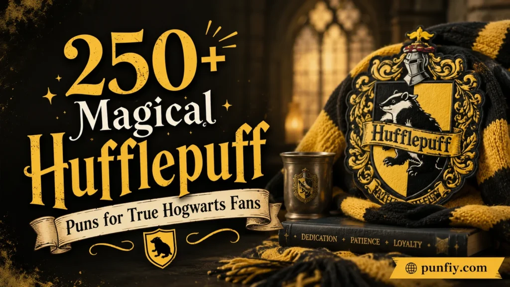 Magical Hufflepuff Puns
