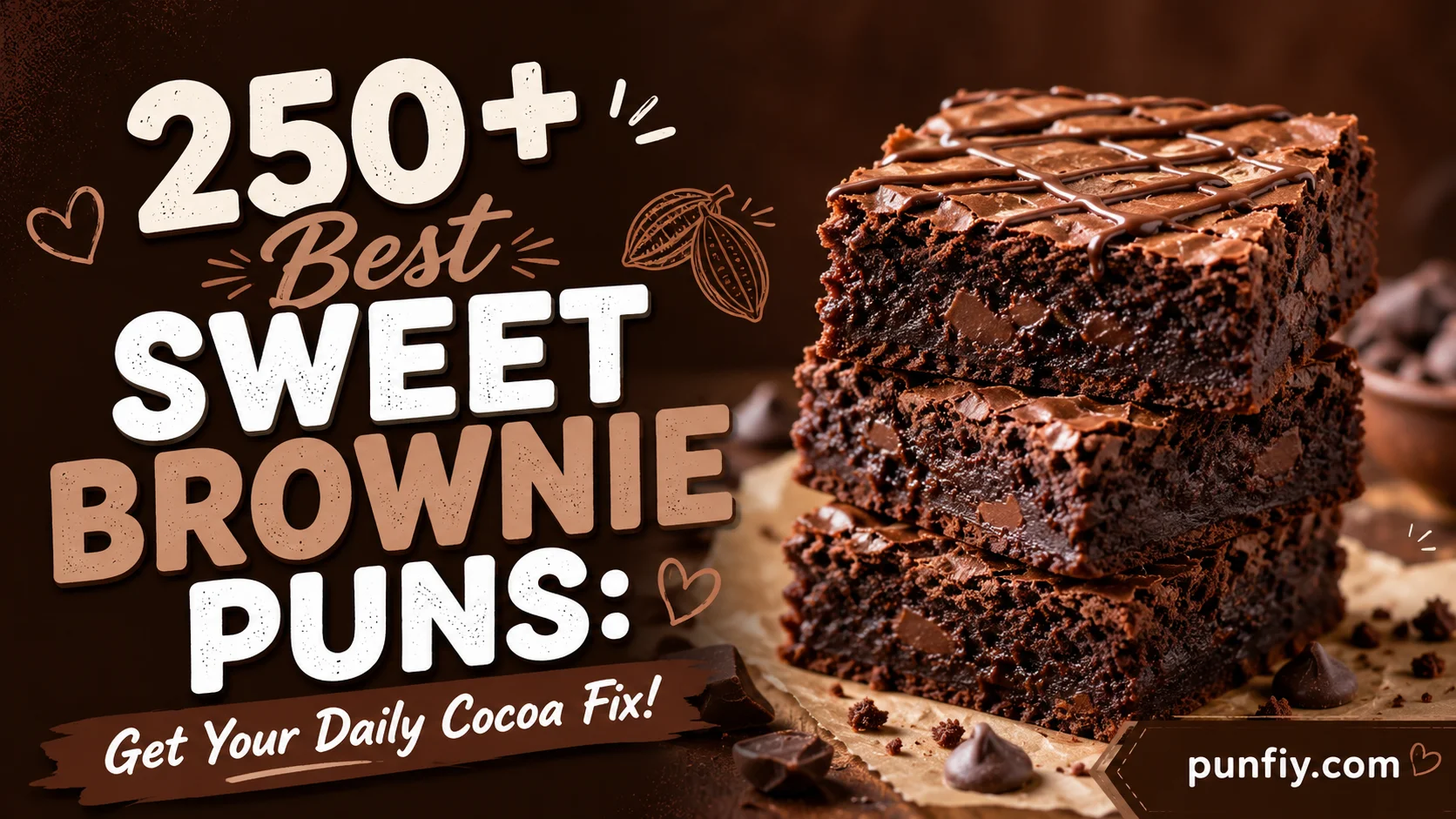Sweet Brownie Puns
